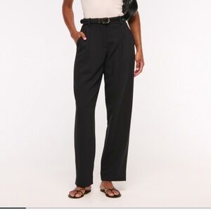 Abercrombie curve love Quinn Tailored straight leg pants